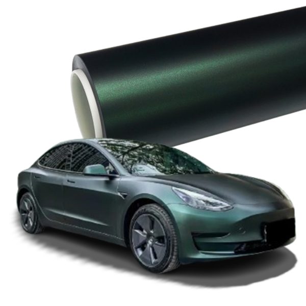 Satin Olive Green (DM-002 )Vinyl Wrap