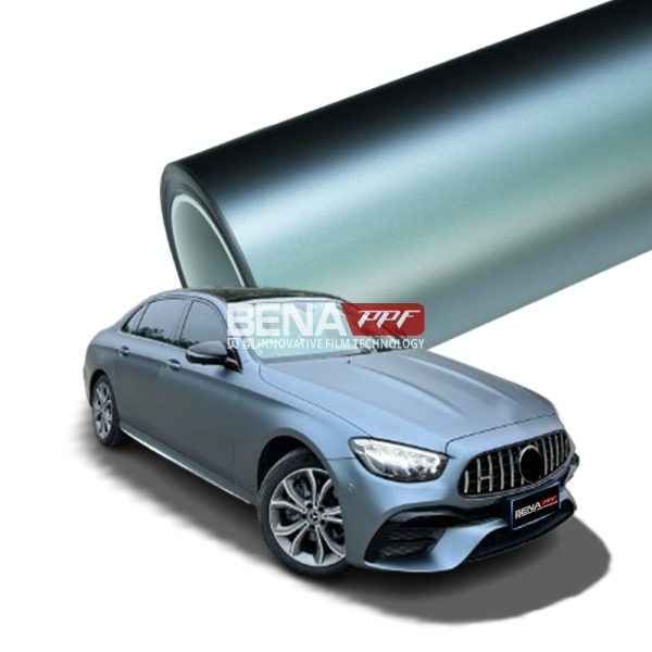 Satin gray blue (DM-005)Vinyl Wrap
