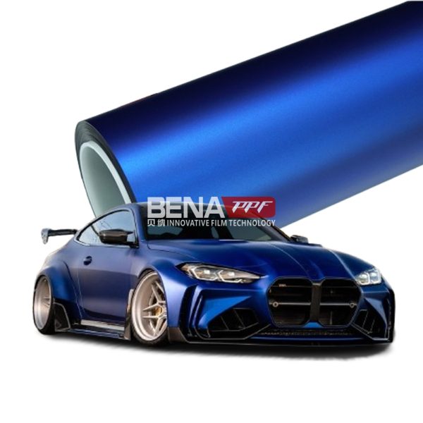 Satin liquid metal deep blue(DM-013)Vinyl Wrap