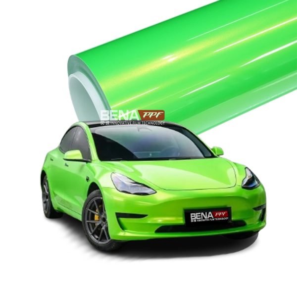 Colorful Gold Green (HC-002)Vinyl Wrap