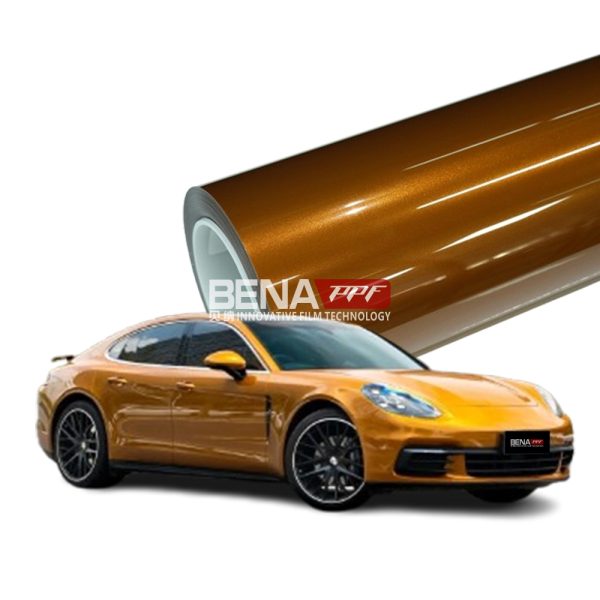 Madeira Gold Metallic Paint(JS-031)Vinyl Wrap