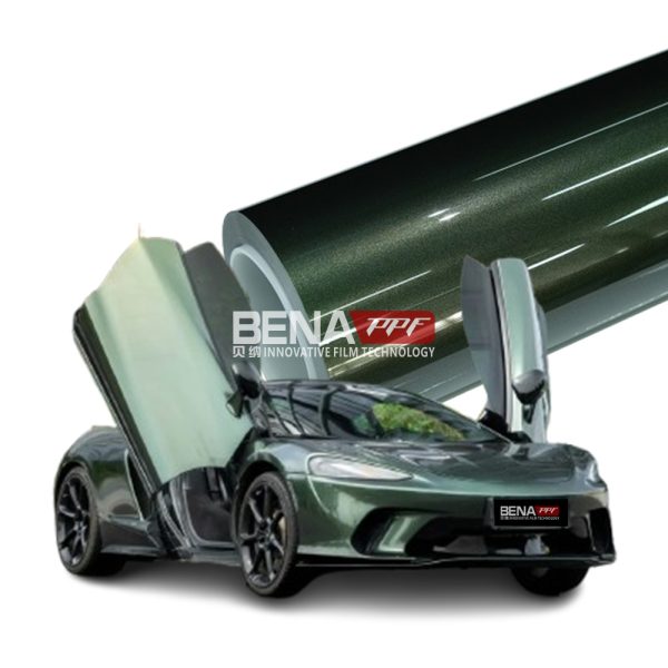 Oak Green Metallic Paint(JS-035)Vinyl Wrap